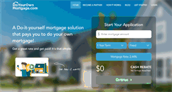 Desktop Screenshot of doyourownmortgage.com